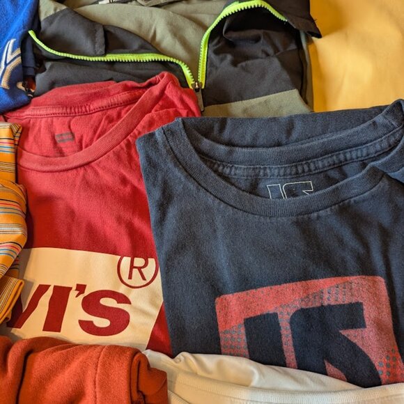 Men's Large clothing Lot 23 shirts - Picture 8 of 14